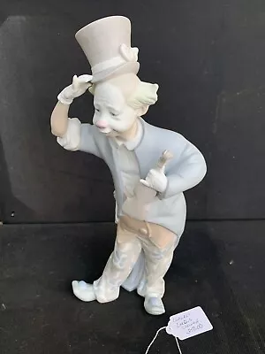 Buy LLadro  Circus Clown With Violin Vintage Hand Painted Porcelain Figurine Mint • 139.79£