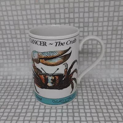 Buy Dunoon Zodiac Cup Cancer The Crab Stoneware Made In Scotland July Birthday • 8.99£