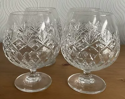 Buy Set Of 4 Brandy Glasses Probably Royal Doulton But Not Stamped • 12£