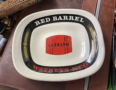 Buy Watneys Red Barrel Bristol Pottery Beer Ashtrays Bar Breweriana Advertising VGC • 7.99£