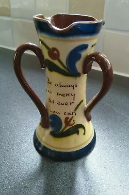 Buy Devon Motto Ware Vase With 3 Handles • 11£