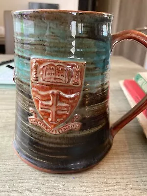 Buy NATO Advanced Study Institute  VINTAGE WOLD STUDIO POTTERY TANKARD RARE. • 21.50£