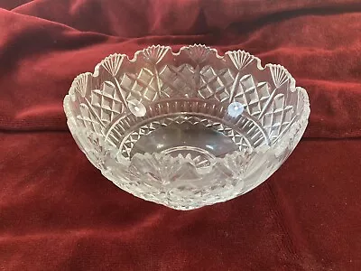 Buy Waterford Crystal Glass Bowl - Westminster Abbey Commemorative 50th Wedding Rare • 9.99£