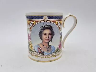 Buy Aynsley Queen Elizabeth Golden Jubilee Mug - 2002 - Fine Bone China • 4.99£