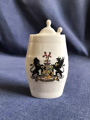 Buy W H Goss. Crested China. Lord Tredegar. Waterloo Water Bottle. Rare.  (MSND) • 15£