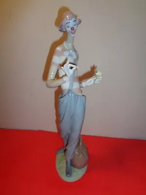 Buy Lladro  Clown In Love  # 6997 Porcelain Figurine Made In Spain (14 By 4 By 3.5 ) • 116.49£