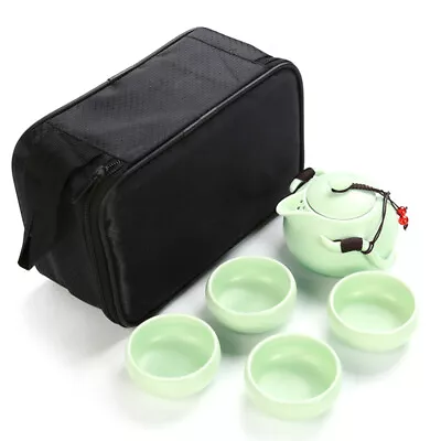 Buy  Easy To Carry Tea Set Fine Porcelain Ceramics Manual Travel • 18.38£