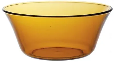 Buy Duralex Lys Amber Large Glass Salad Pasta Fruit Bowl 22cm 2.2L • 8.50£