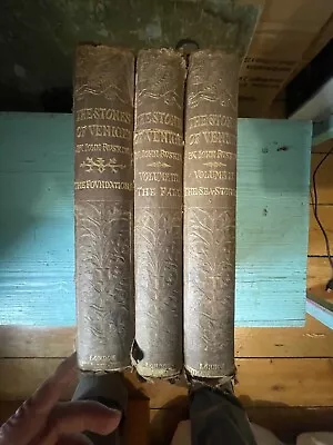 Buy Stones Of Venice, John Ruskin, 3 Vols, 1873/4, Signed Limited Edition • 400£