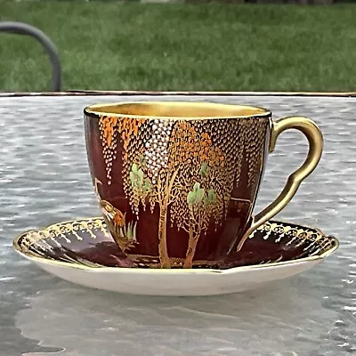 Buy Art Deco Carlton Ware Demitasse Teacup And Saucer • 181.73£