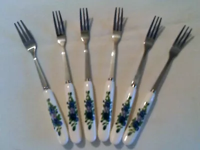 Buy Good Match For Royal Albert Moonlight Rose 6 Cake .Dessert Forks NEW UK • 9.99£