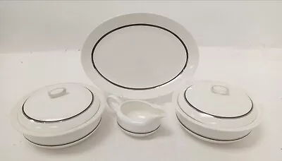 Buy Wedgwood Bone China Susie Cooper Design Charisma 6 Piece Tableware Serving Set  • 16£