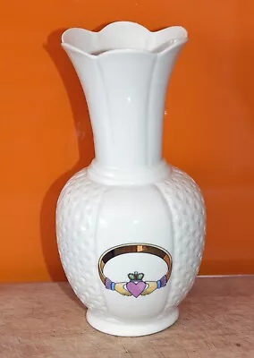 Buy Donegal Parien China Ireland Claddagh Ring Vase Vase 22cms High • 8£