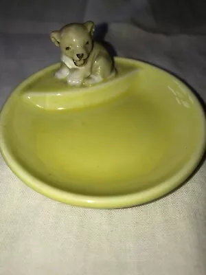 Buy Vintage Wade Trinket Dish Whimtray With 1st Series Lion Cub. Excellent Condition • 5£