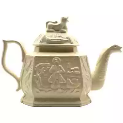 Buy Royal Creamware Teapot Limited Edition Admiral Vernon Certificate Authenticity • 20.20£