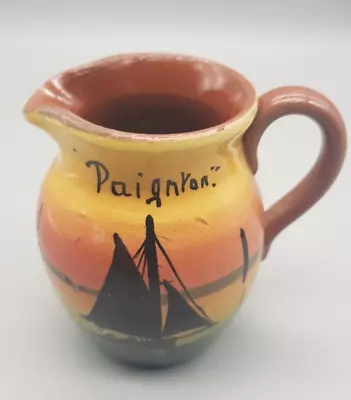 Buy Vintage Royal Torquay Pottery, England, MOTTO Ware Cream Jug, Paignton. • 6.50£