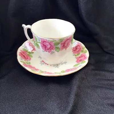 Buy QUEEN ANNE Cup Saucer Lady Alexander Rose Fine Bone China England  • 9.29£