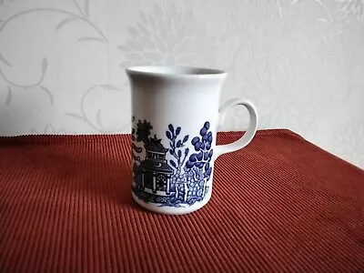 Buy Churchill Pottery Blue Willow Pattern Coffee Tea Mug Cup 10.5cm Tall 7.5cm Diam • 4.99£
