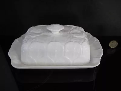 Buy Rare Coalport Countryware Lidded Butter Dish White English Bone China Wedgwood  • 139.99£