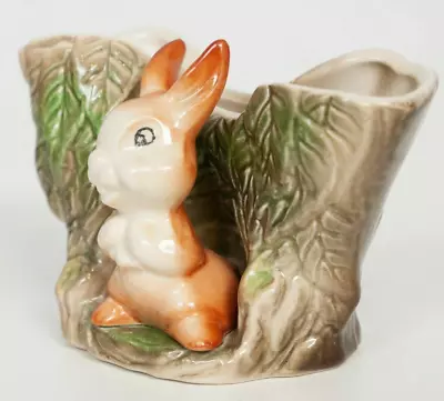 Buy Vintage Withernsea Fauna Vase Rabbit Bunny  Kitsch Retro Mid Century Eastgate  • 14.99£