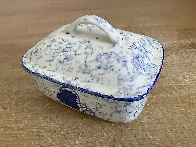 Buy Poole Blue Vine - Butter Dish • 15£