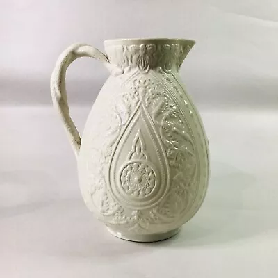 Buy Antique C.1867 Salt Glaze William Brownfield Cobridge Snake Handle Jug / Pitcher • 39£