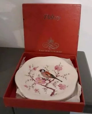 Buy Palissy Royal Worcester Spode Display Plate In Box Goldfinch Bird VGC Trinket • 7.50£