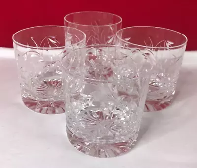 Buy Vintage Stuart Crystal Concerto Whisky Tumblers Set Of 4 Very Good Condition • 83.21£