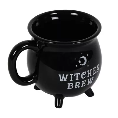 Buy Witches Brew Black Cauldron Mug Pagan Wicca Tea Coffee • 11.99£