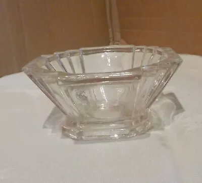 Buy Antique Art Deco Glass Salt/Mustard Bowl • 2.95£