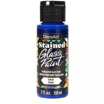 Buy DecoArt Translucent Stained Glass Acrylic Paint 59ml (2oz) • 4.99£