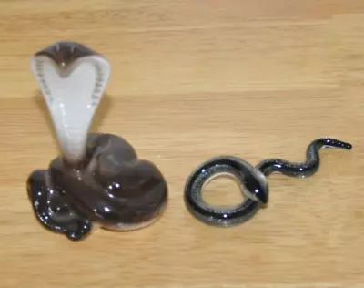 Buy LOMONOSOV Porcelain Cobra Snake Plus Glass Snake • 10£