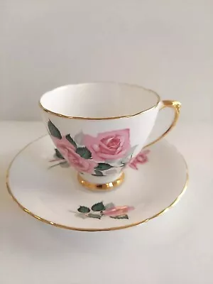 Buy Vintage Royal Trent England Fine Bone China Roses Tea Cup & Saucer • 18.64£