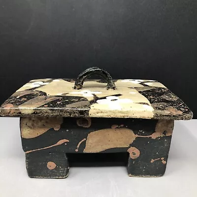 Buy John Maltby Decorated Lidded Box Written Mark 15.5 X 11cm X 10cm #1591 • 650£