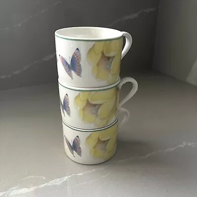 Buy Epoch Collection Set Of 3 Tea Or Coffee Cups Mugs Garden Walk E 125 Floral • 18.67£