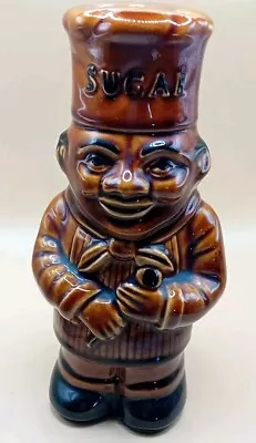 Buy Pek Ceramics Sugar Shaker Figure Brown Treacke Glaze 8  Tall England • 8£