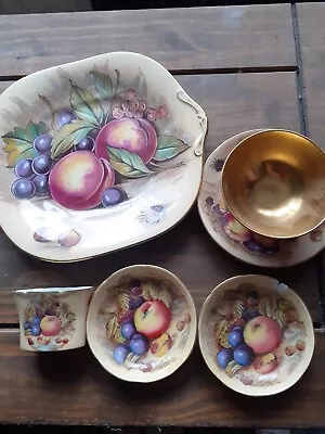 Buy Aynsley Orchard Gold 6 Piece Set • 300£