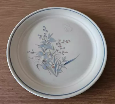 Buy Vintage Noritake Keltcraft Ireland Kilkee  Blue Floral Butterfly L Dinner Plate • 10.99£