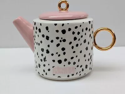 Buy Eleanor Bowmer Stylish Tea For One Teapot Only ‘dalmation Spot’ Bone China Vgc • 17.99£