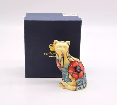 Buy OLD TUPTON WARE Porcelain Floral Cat Figurine In Box Hand Painted Bouquet 9cm • 4.99£