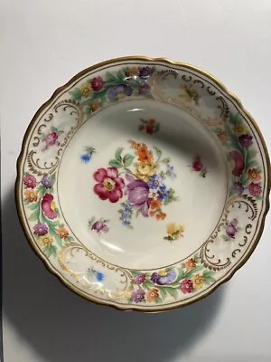 Buy Schumann Coupe Cereal Bowl  - Empress Dresden Flowers - 6  • 11.42£