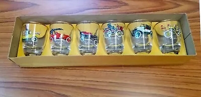 Buy Sherry Glasses Vintage Cars Patten Liqueur Cordial 1940s & Box • 18£