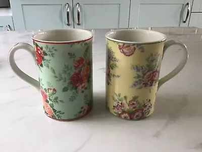 Buy Two Royal Albert China - The Brontë Collection - Afternoon Tea / Coffee Mugs • 12£