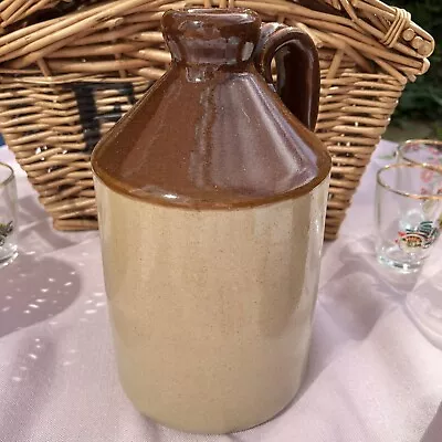 Buy Vintage 1960s Pearson Saltglazed Stoneware Flagon Bottle Earthenware • 8.50£