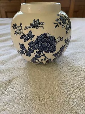 Buy Antique Masons Ironstone Blue And White Ginger Far No Lid • 15£