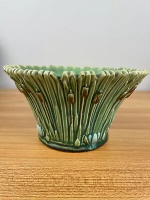 Buy 1920's Weller Art Pottery Ardsley Water Lily & Cattail Bowl ~ Rare • 232.97£