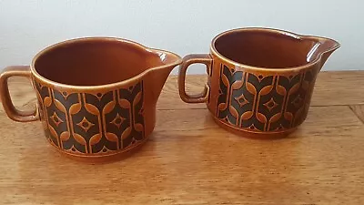 Buy 2x Vintage Hornsea Heirloom Milk/ Gravy Jugs. 400ml  1970s • 8.99£