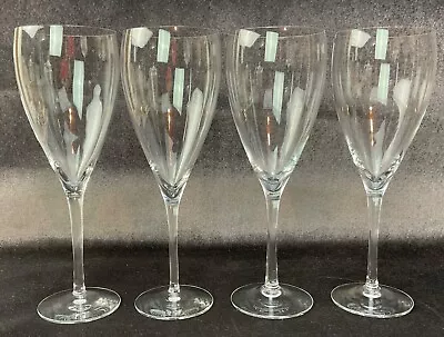 Buy RARE Orrefors  Vintage  Claret Wine Glasses Set Of 4 8 3/8  EXCELLENT Signed • 88.53£