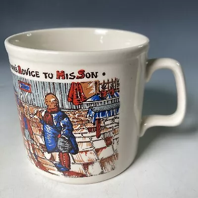 Buy Vintage Retro A Yorkshireman’s Advice To His Son Mug - Yorkshire Man • 11.95£