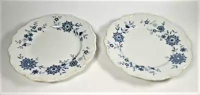 Buy Lot Of 2 Selmann Weiden West Germany Christina Porcelain Bavarian Blue Saucers • 4.89£